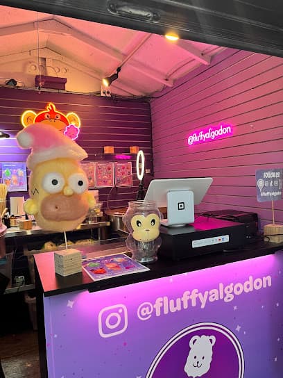 Fluffy Algodón Cotton Candy in Koreatown