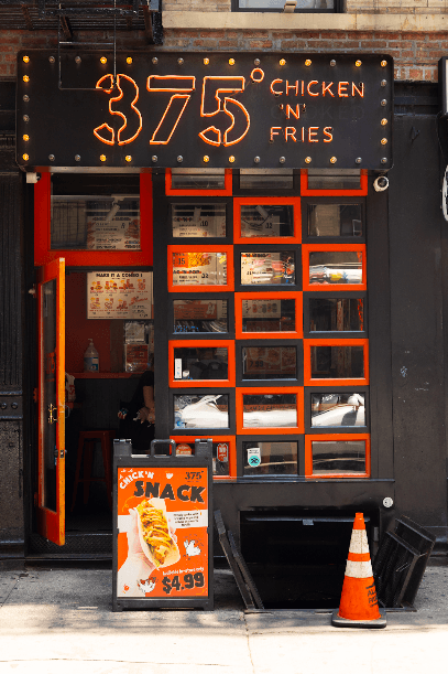 375° Chicken 'n Fries in Lower East Side